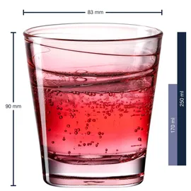 LEONARDO Whiskyglas 0,25 l 6 St.