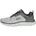 Herren Track Broader Platform Grauer Netzstoff PU-Rand anthrazit 47 5 EU