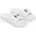 Badelatschen Damen 102 white/white/black 39