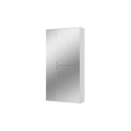 MID.YOU Projekt X Garderobenschrank 91 x 34 x 193 cm weiß