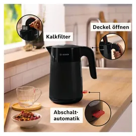 Bosch MyMoment TWK2M163 1,7 l Schwarz