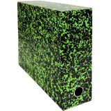 Exacompta 5x Transferbox, Rücken 90mm, 25x33cm für A4 - Annonay - Grün