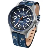 Vostok Europe Herren Analog Automatik Uhr mit Leder Armband YN55-595A638