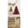 Folia Wabendekor Berry XMAS Trees Weihnachtsanhänger 2er Set Höhe 20 und 13 cm
