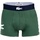 Lacoste Herren Boxershorts, 3er Pack - Classique Lacoste, Trunks, Big Croc Print, Casual, Cotton Stretch Grün/Dunkelblau/Weiß S