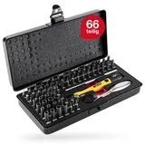 Wiha Micro Bit Set ESD Schraubendreher Griff, Ratsche, Griff Verlängerung und Adapter