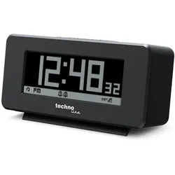 WT295 - Funkwecker mit automatischer Hintergrundbeleuchtung, Innentemperaturanzeige, Negativ- und Positiv-Display