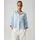 Opus Damen Dreiviertelarmbluse | Hemdbluse mit feiner Twillstruktur Loose Fit Seasalt, 42 - 42
