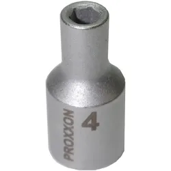 PROXXON 23710 Steckschlüsseleinsatz / Nuss 4mm Antrieb 6,3mm (1/4")