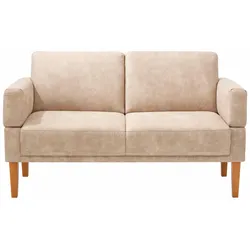 Sofa HOME AFFAIRE "Fehmarn", beige, B:170cm H:98cm T:81cm, Luxus Microfaser (Zusammensetzung: 100% Polyester), Sofas, 2-Sitzer-Sofa 3-Sitzer-Sofa, in 3 Breiten