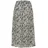 LASCANA Plisseerock Damen Bedruckt Schwarz/Beige 34