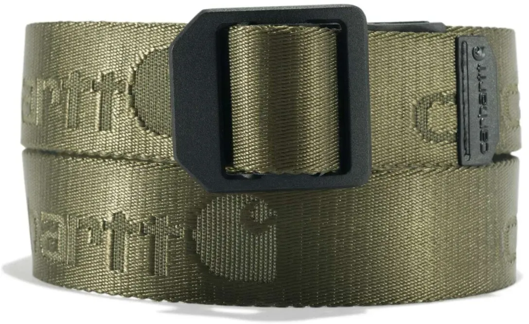 Carhartt Nylon Webbing Ladder Lock Belt A0005768 Army Green L