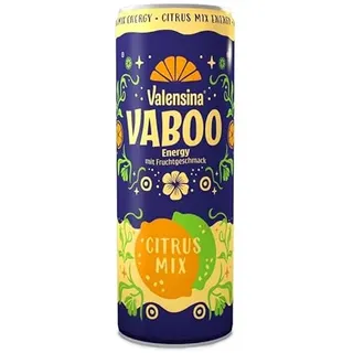 Valensina Vaboo Energy Citrus 0,25l, 12-er Pack
