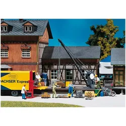 Faller 222176 - N - Verladekran mit Ladegut