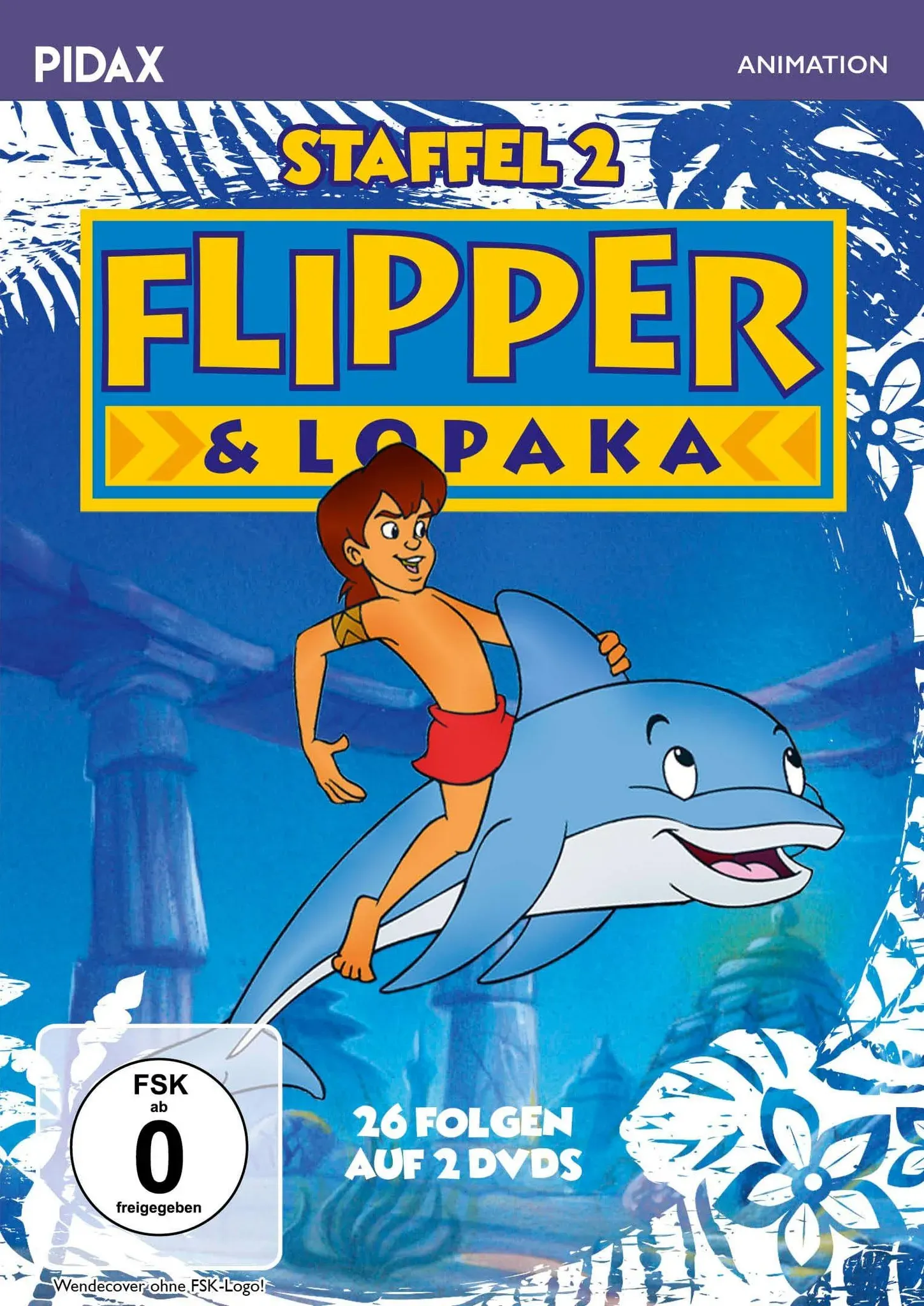 Flipper & Lopaka, Staffel 2 / Weitere 26 Folgen der Zeichentrickserie über den allseits beliebten Delfin (Pidax Animation) [2 DVDs] | Zustand: Neu & original versiegelt