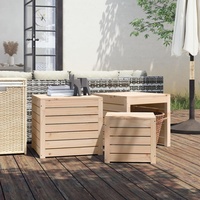 3-tlg. Gartenbox-Set Massivholz Kiefer , Gartenboxen Design 2024