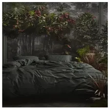 Essenza Minte anthracite 135 x 200 cm + 80 x 80 cm
