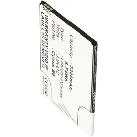 AccuCell Akku passend für Mobistel Cynus E6, Li-Polymer, 3,8V, 2300mAh, 8,7Wh