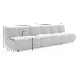 KAWOLA Modulsofa LAYLA gelb
