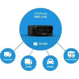 YUKAtrack OBD2 4G SIM + Data Flat