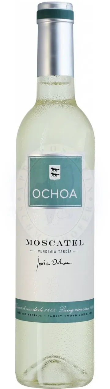 Moscatel Vendimia Tardia Vino Dulce Natural DO 2024 Ochoa 0,5l