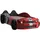 JV Möbel Kinderbett Rennauto 100 x 60 x 235 cm Holz rot