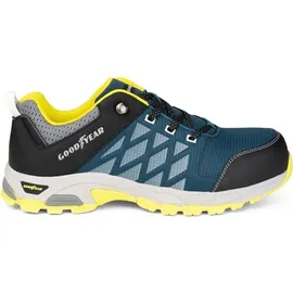 Goodyear S1P Sicherheitsschuhe Petrol/Gelb 40
