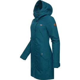 Ragwear Damen warmer Winter Parka Jannisa Intl Dark Green Gr. 4XL - 4XL