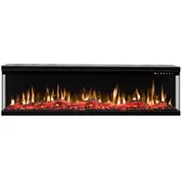 Aflamo LED Elektrokamine Wandkamin | Heizfunktion | Unique 153