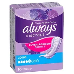 always Slipeinlagen discreet Long, 10 St.