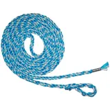 Braun Bindestrick Kletterseil 250 cm Blau/Weiß