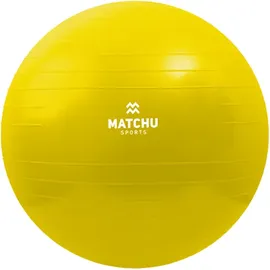 Matchu Sports Gymnastikball Gelb 45 cm