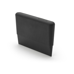 Brabantia SinkSide Geschirr-Abzieher, Silikon, Schaber reinigt Geschirr, Teller und Pfannen, Farbe: Dark Grey