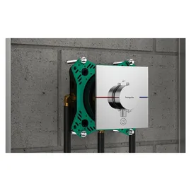 Hansgrohe ShowerSelect Comfort Q Duschthermostat Unterputz für 1 Verbraucher Chrom 15581000