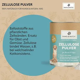 Paws & Patch Zellulose Pulver für Hunde und Katzen 250 g
