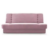 e-meubles Sofa mit Schlaffunktion und Bettkasten, Kippsofa Klappsofa Schlafsofa Clic-Clack Couch für Wohnzimmer Federkern Sofagarnitur Polstersofa - cyprus