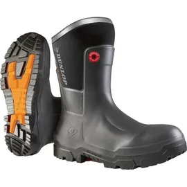 Dunlop LG8HU42 Snugboot Gummistiefel Schwarz 43