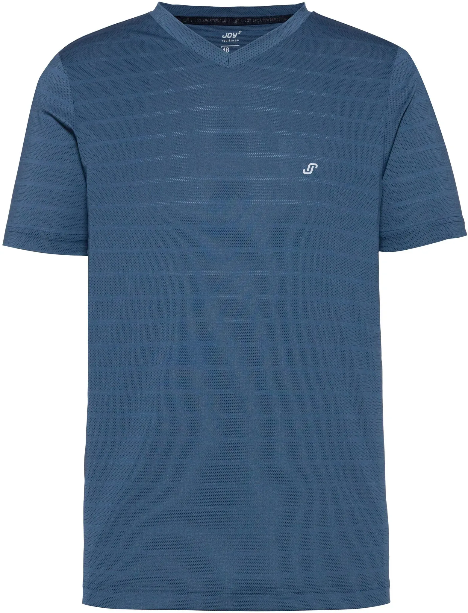 JOY sportswear ALDO Funktionsshirt Herren in deep sea stripes, Größe 58 - blau