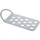 Trixie Auffahrplatte zum Anleinen Silber 12 x 31 cm