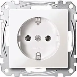 Merten Schuko-Steckdose Unterputz Aluminium 1 St.