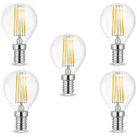 Aigostar 5 x 4w E14 LED Birne Filament Leuchtmittel