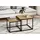 home collective Beistelltisch Quadratisch Beige Eiche 0 x 0 cm