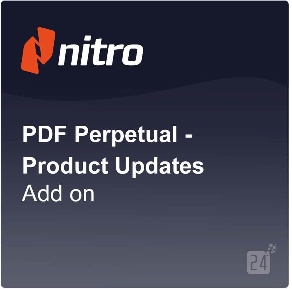 PDF Perpetual - Product Updates 1Y - Add on for new licences only