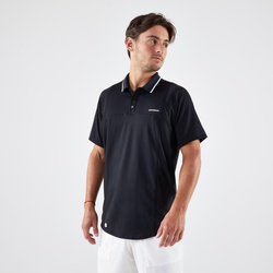 Herren Tennis Poloshirt ‒ DRY schwarz, schwarz, L