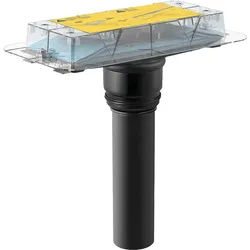 Geberit Rohbau-Set CleanLine (Ausführung: Duschrinnen Rohbau-Set CleanLine Einbauhöhe ab 20mm Abgang senkrecht)
