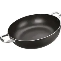 Ibili Honda I-chef Bratpfanne mit 2 Henkeln 28 cm, Aluminium, Anti-Haft, geeignet für Induktion