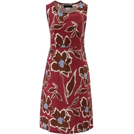 Aniston SELECTED Sommerkleid Blumen Braun/Weiß 44