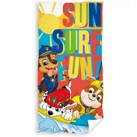 Carbotex Paw Patrol Strandtuch Duschtuch PAW215017, 70 x 140