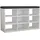 VCM Hinsol 80 x 50 x 30 cm 6 Fächer / weiß