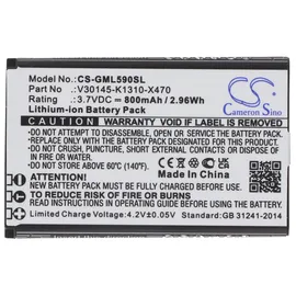 AccuCell Gigaset GL590 3,7V 800 mAh 1 St.